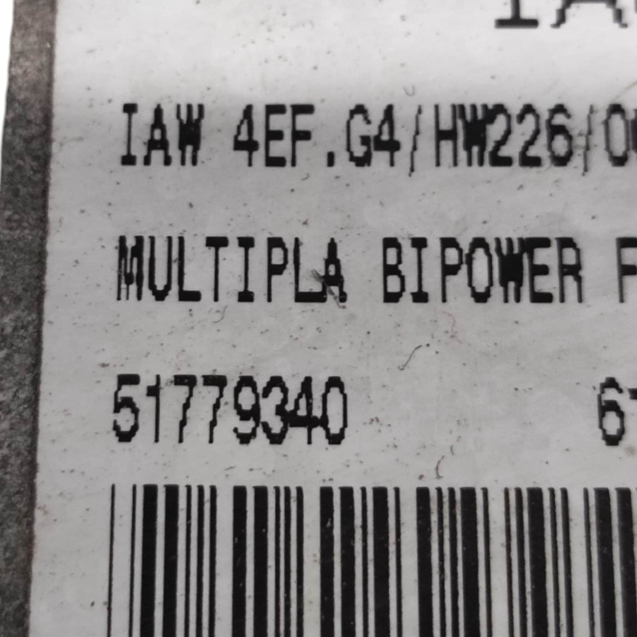 Centralina ecu motore fiat multipla 1.9 diesel cod: 51779340 (2004-2010)