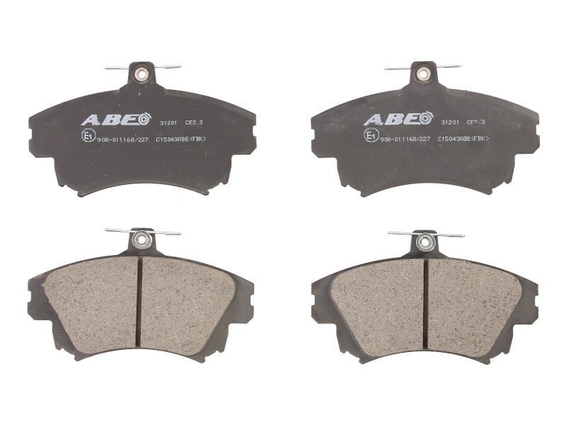 Kit 4 Pastiglie Freno Anteriori Compatibile Per Mitsubishi Carisma Dal 1995-2006 BIBA-RICAMBI
