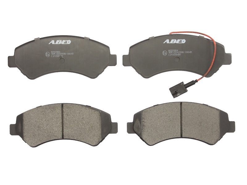 Kit 4 Pastiglie Freno Anteriori Compatibile Per Peugeot Boxer 2006> BIBA-RICAMBI