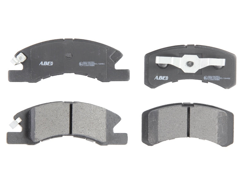 Kit 4 Pastiglie Freno Anteriori Compatibile Per Daihatsu Cuore VII (L275) dal 2007> BIBA-RICAMBI