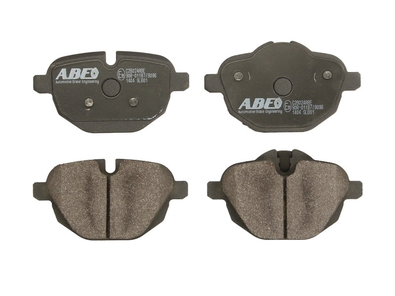 Kit 4 Pastiglie Freno Posteriori Compatibile Per BMW X4 (F26) dal 2014-2018 BIBA-RICAMBI