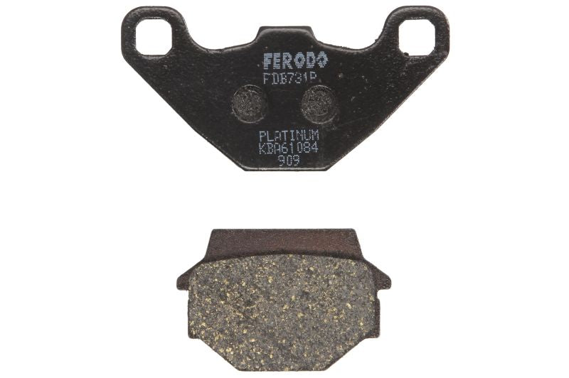Kit 2 Pastiglie Freno Moto Marca Ferodo Codice | FDB731P BIBA-RICAMBI