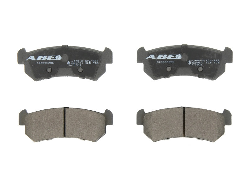 Kit 4 Pastiglie Freno Posteriori Compatibile Per Daewoo Lacetti Dal 2004> BIBA-RICAMBI