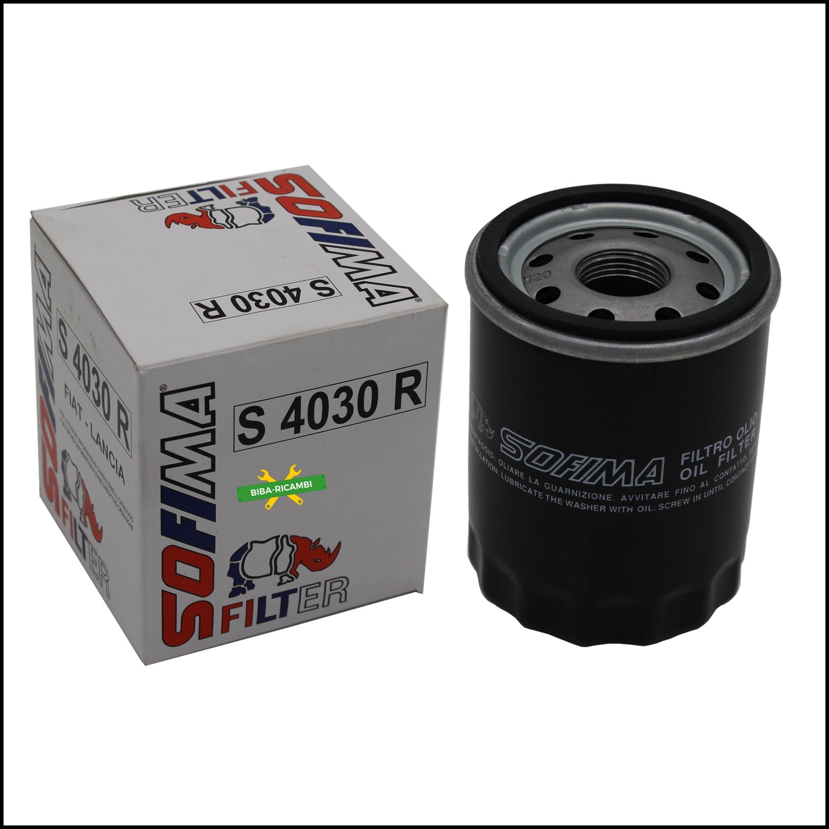 Filtro Olio Motore Adattabile Alfa Romeo Mito 1.400 51/57/58/70kw dal 2008> BIBA-RICAMBI
