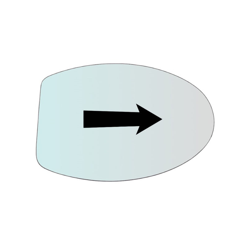 Vetro Specchio Retrovisore Lato DX Per MicroCar LOMBADINI | YANMAR