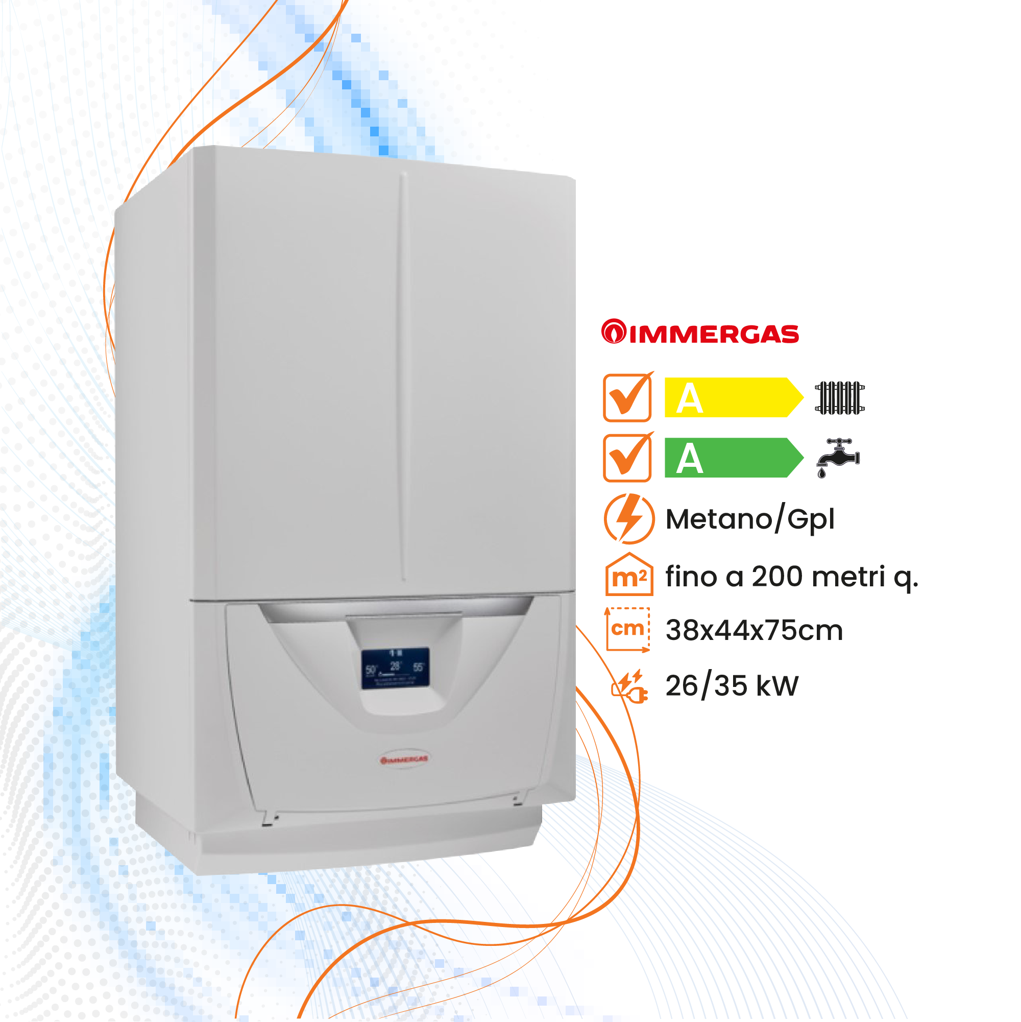 Caldaia Immergas Victrix Superior a Condensazione