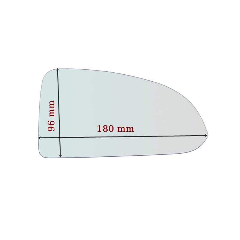 Vetro Specchio Retrovisore Lato DX-Passeggero Per Lamborghini Diablo dal 1990>