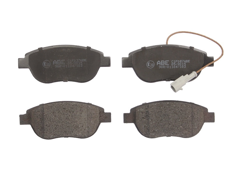Kit 4 Pastiglie Freno Anteriori Compatibile Per Fiat Abarth 500 | 595 | 695 dal 2008> BIBA-RICAMBI
