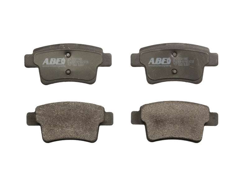 Kit 4 Pastiglie Freno Posteriori Compatibile Per Citroen C4 Grand Picasso I Dal 2006-2013 BIBA-RICAMBI