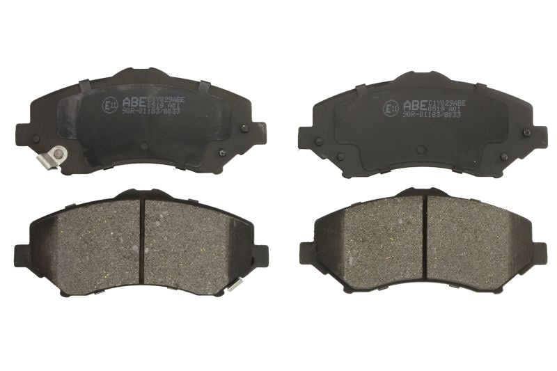 Kit 4 Pastiglie Freno Anteriori Compatibile Per Jeep Cherokee (KK) Dal 2008> BIBA-RICAMBI