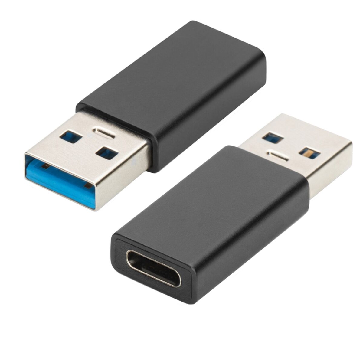 Adattatore USB-C con USB Ewent EW9650 Nero - BIBA-RICAMBI