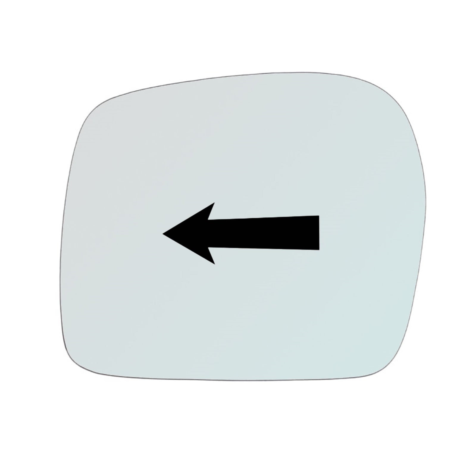 Vetro Specchio Retrovisore Lato SX-Guidatore Per Toyota Hilux 1998-2005