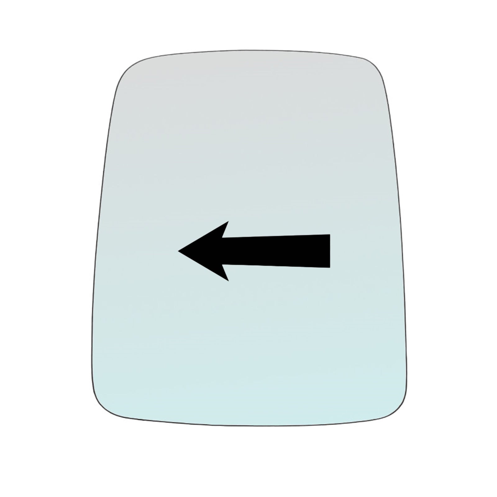 Vetro Specchio Retrovisore Lato SX Per Suzuki Samurai dal 1983-2004