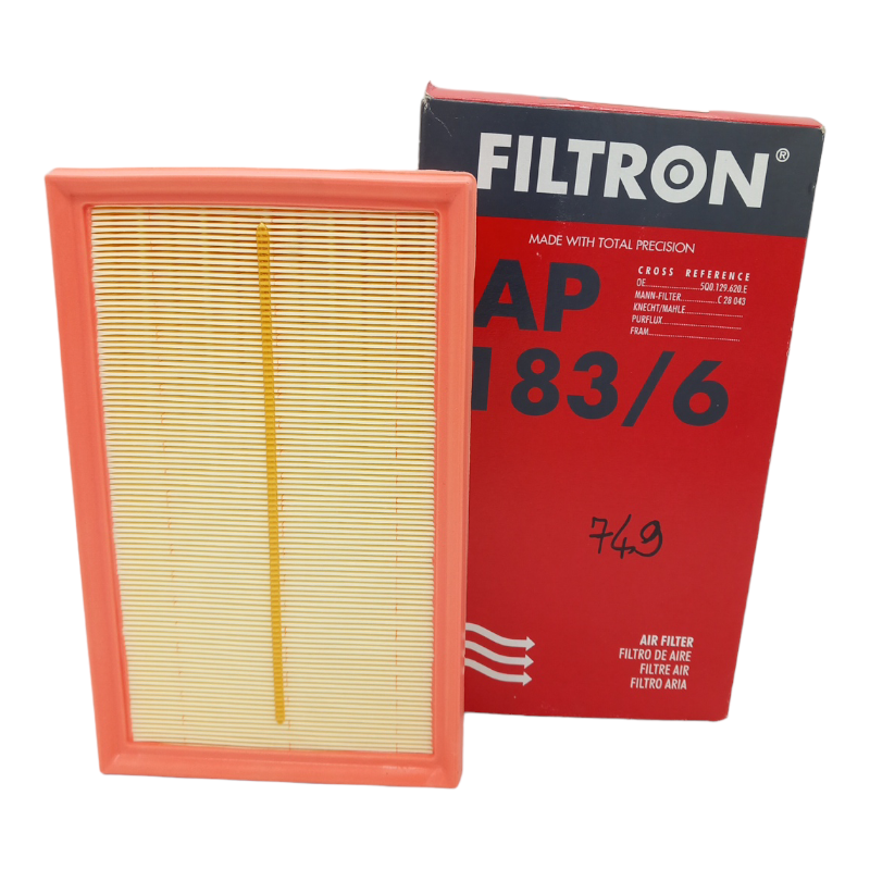 Filtro Aria Motore Filtron Codice.AP 183/6 BIBA-RICAMBI