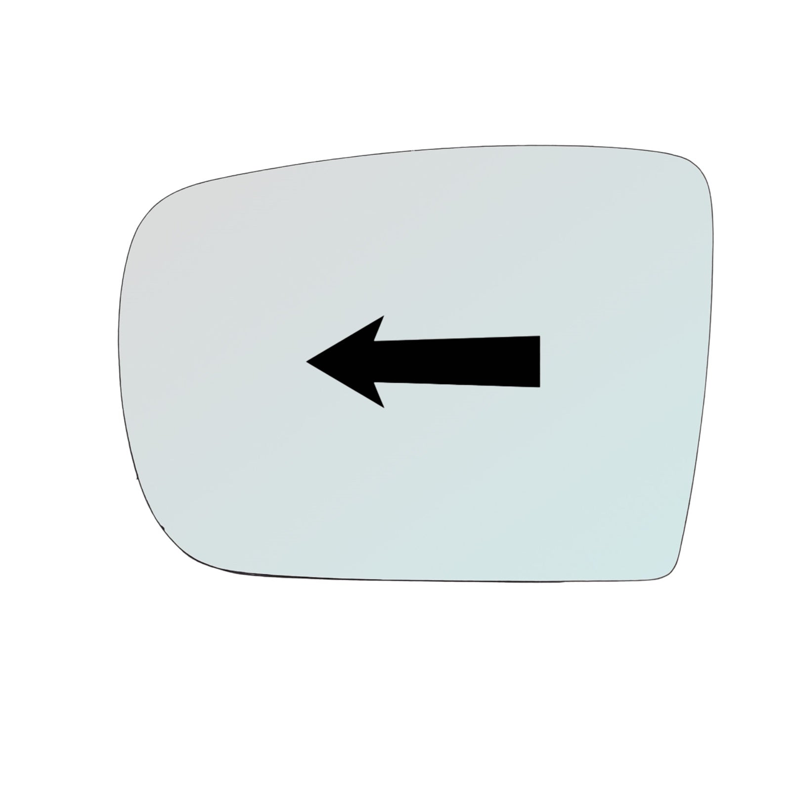 Vetro Specchio Lato SX-Guidatore Per Maserati QUATTROPORTE VI dal 2012>