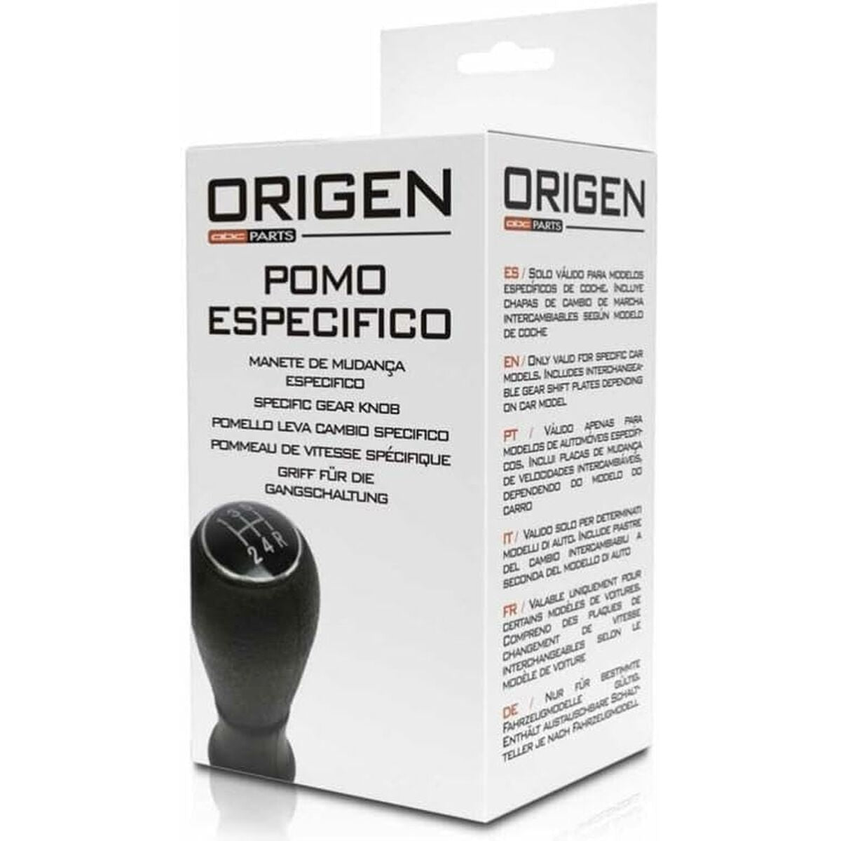 Pomello della Leva del Cambio ABC Parts POM40153V6 Manuale Universale Volkswagen - BIBA-RICAMBI