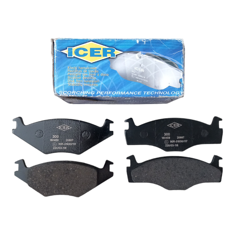 Pastiglie Freno Compatibili Per Seat Cordoba | Ibiza | VW Golf | Jetta | Passat | Polo | Santana | Scirocco art.1070X BIBA-RICAMBI