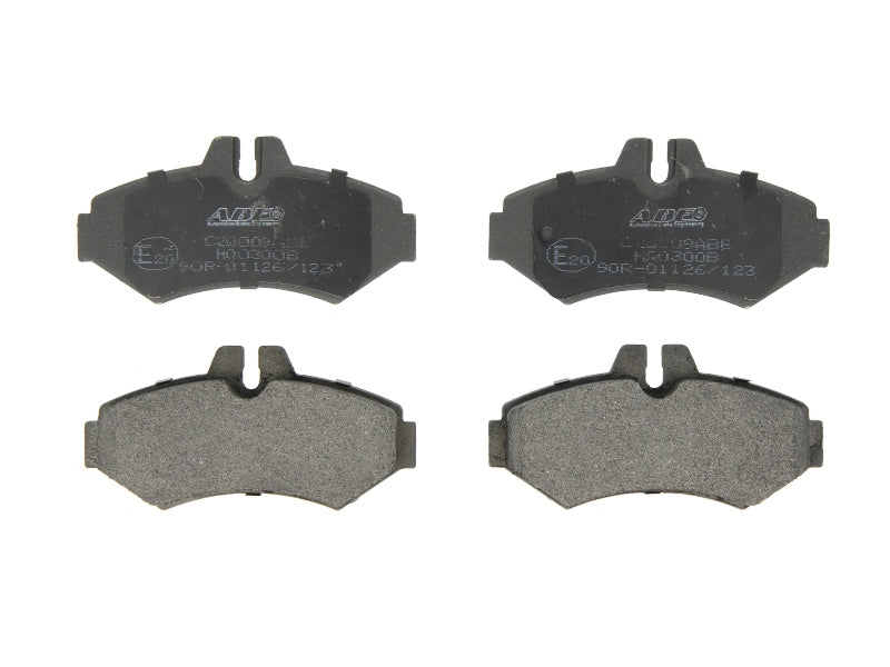 Kit 4 Pastiglie Freno Posteriori Compatibile Per Mercedes-Benz Sprinter 4-T Dal 1995-2006 BIBA-RICAMBI