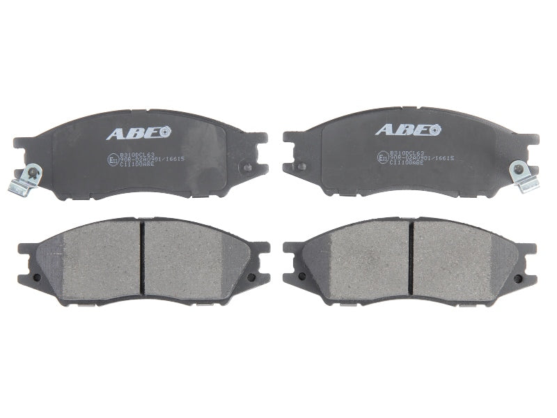 Kit 4 Pastiglie Freno Anteriori Compatibile Per Nissan Almera (B10) dal 2006> BIBA-RICAMBI