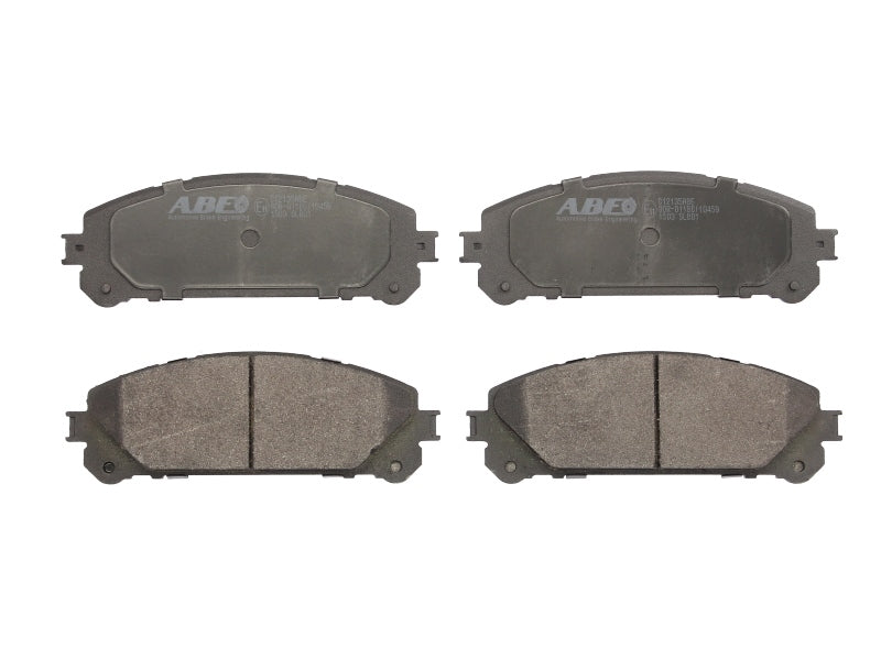 Kit 4 Pastiglie Freno Anteriori Compatibile Per Lexus RX (L2) dal 2015> BIBA-RICAMBI