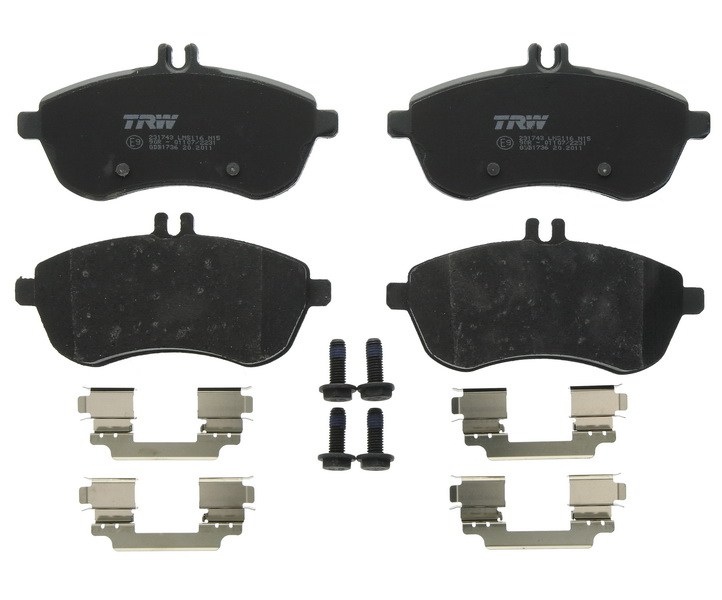 Kit 4 Pastiglie Freno Marca TRW Codice | GDB1736 BIBA-RICAMBI