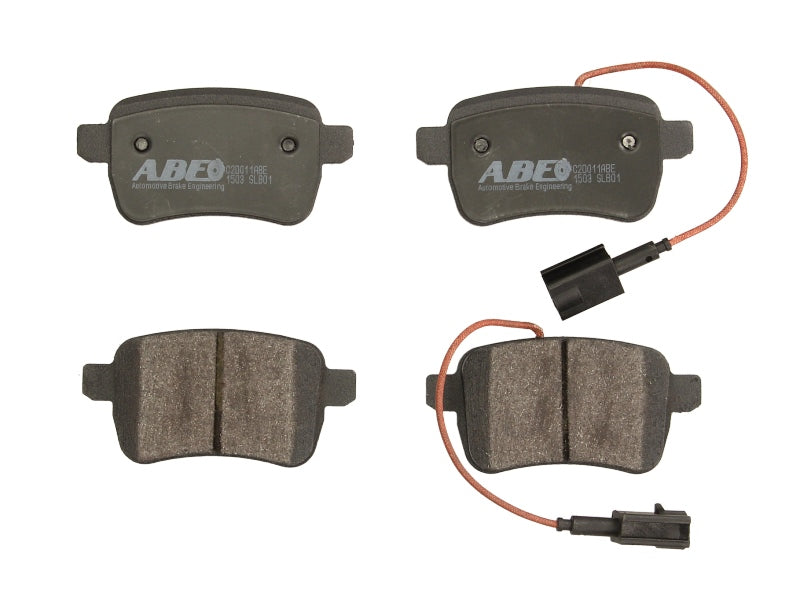 Kit 4 Pastiglie Freno Posteriori Compatibile Per Alfa Romeo Giulietta (940) Dal 2010-2020 BIBA-RICAMBI
