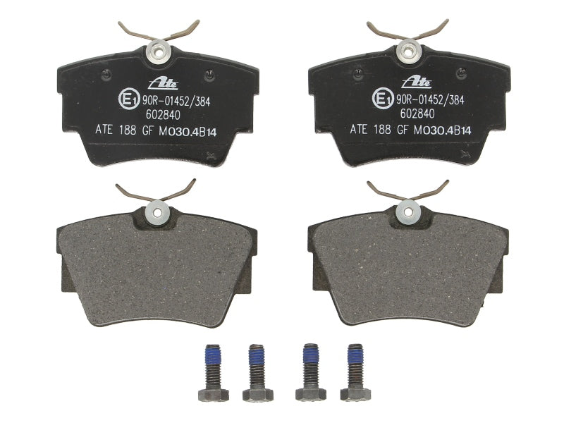Kit 4 Pastiglie Freno Marca ATE Codice | 13.0460-2840.2 BIBA-RICAMBI