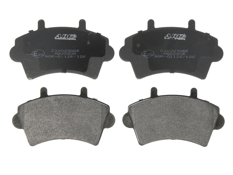 Kit 4 Pastiglie Freno Anteriori Compatibile Per Nissan Interstar (X70) Dal 2002> BIBA-RICAMBI
