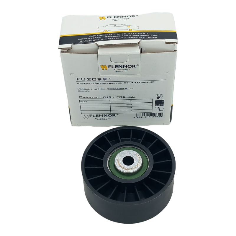 Cuscinetto Tenditore Cinghia Poly-V Compatibile Per Audi | Seat | Skoda | Vw BIBA-RICAMBI