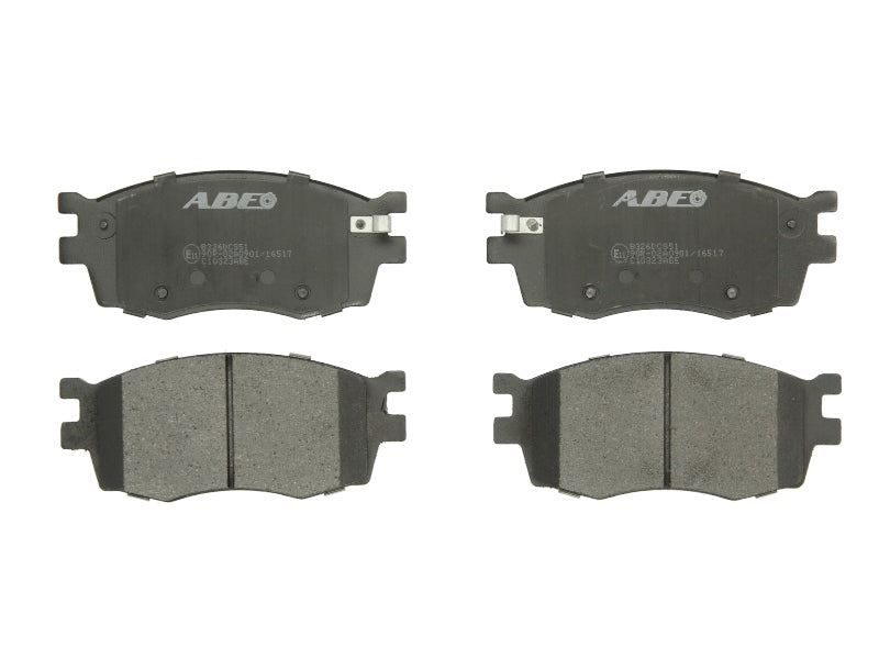 Kit 4 Pastiglie Freno Anteriori Compatibile Per Hyundai i20 II Dal 2014> BIBA-RICAMBI