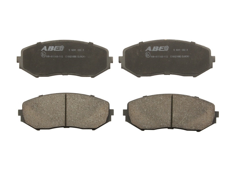 Kit 4 Pastiglie Freno Anteriori Compatibile Per Suzuki Grand Vitara II dal 2005> BIBA-RICAMBI