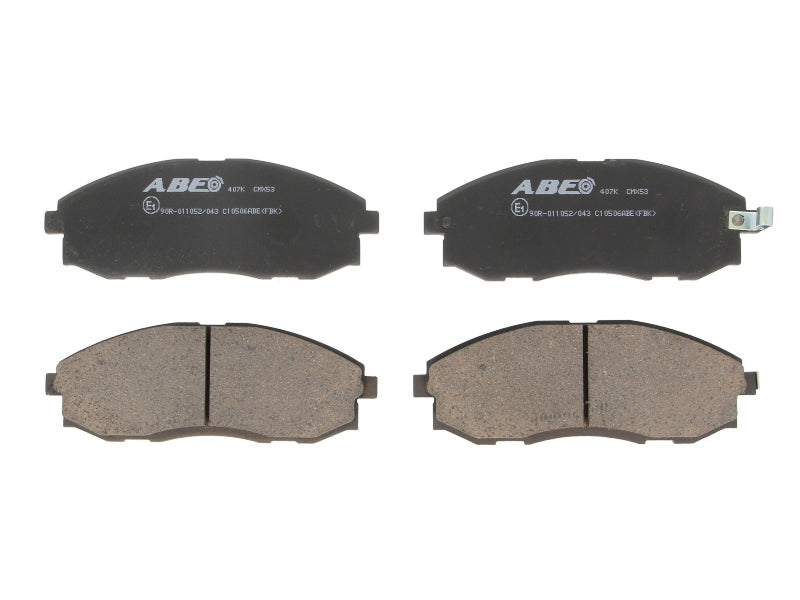 Kit 4 Pastiglie Freno Anteriori Compatibile Per Hyundai Porter dal 2007> BIBA-RICAMBI