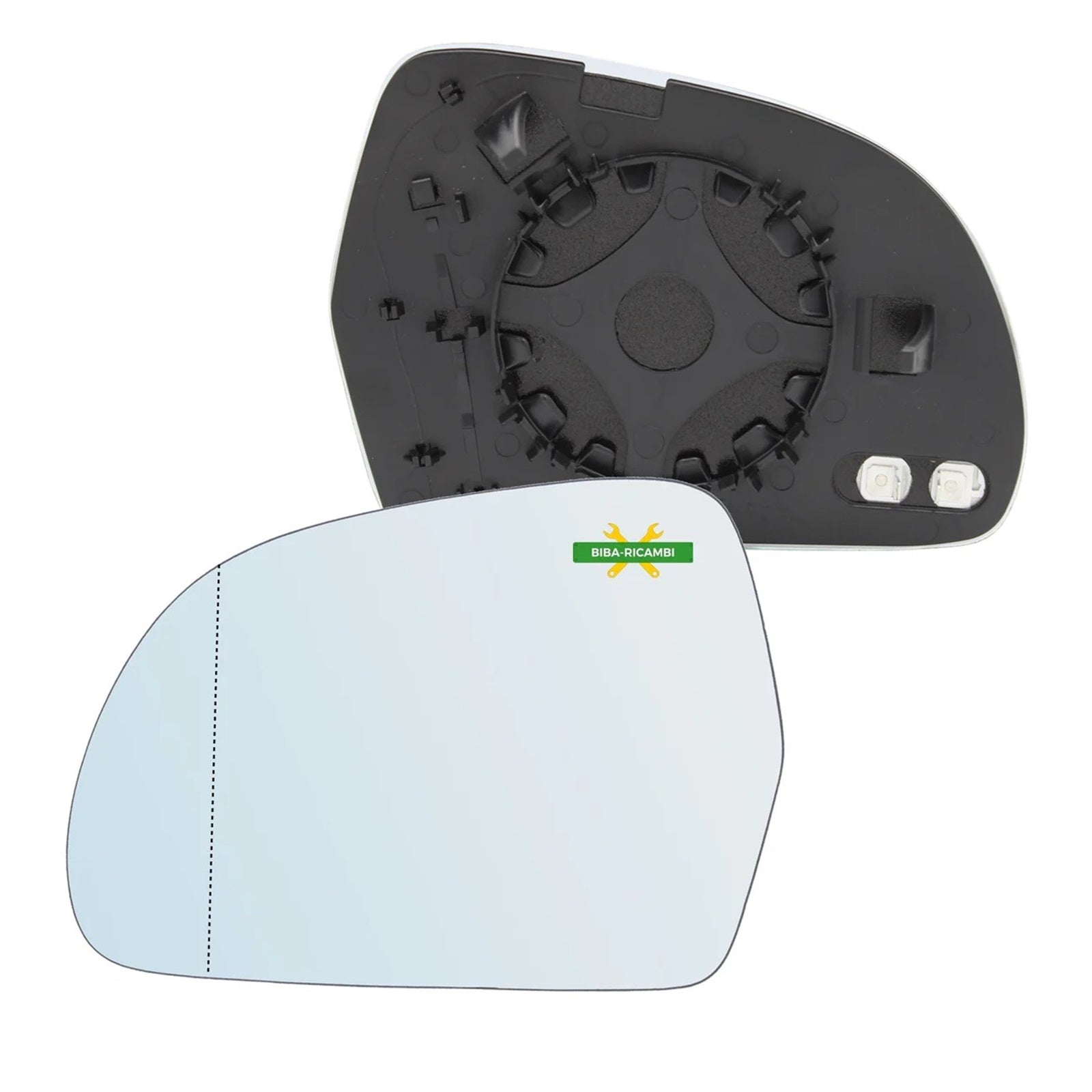 Piastra Retrovisore Asferica Termica Lato Sx-Guidatore Per Audi A3 II (8P1) solo dal 2008-2010