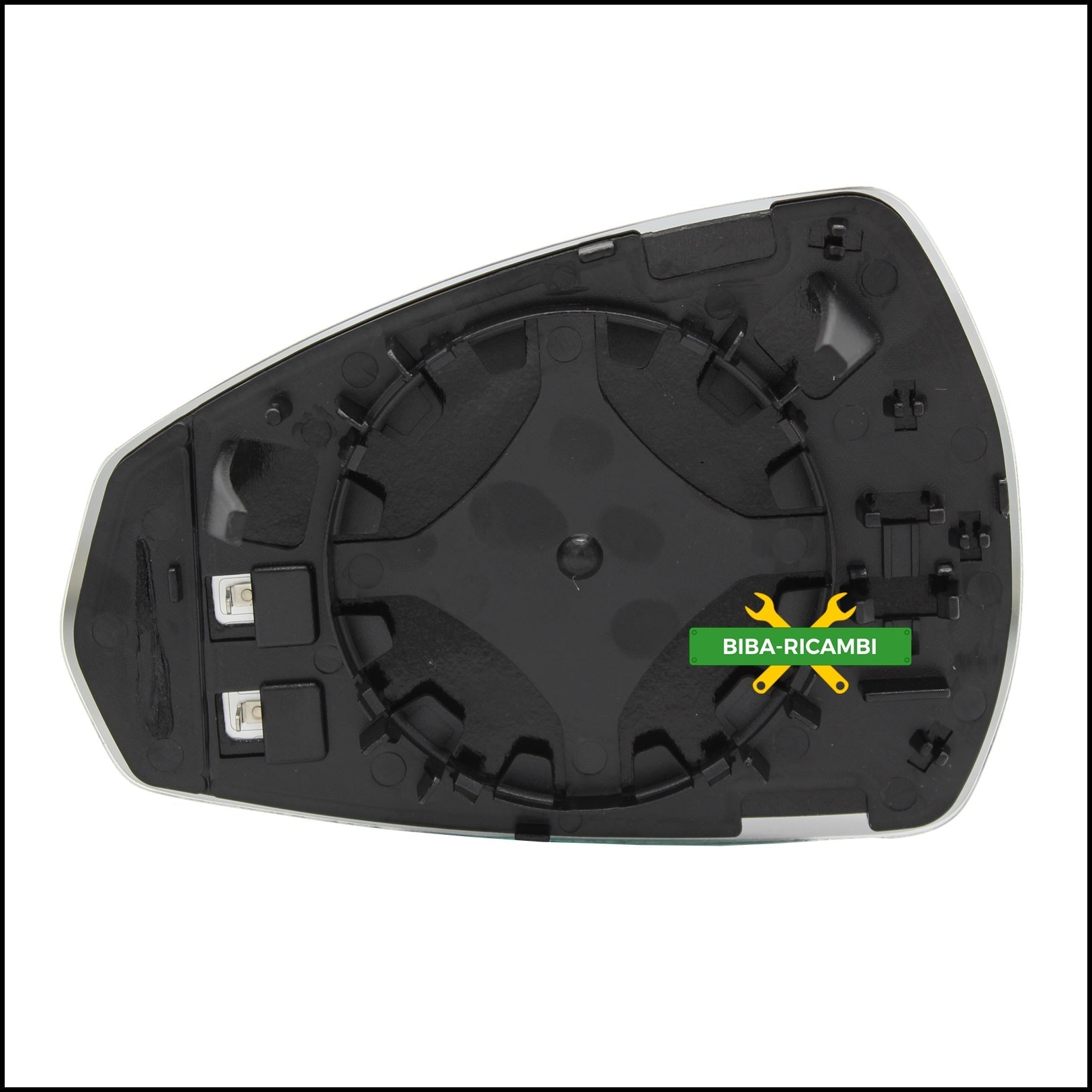 Specchio Piastra Retrovisore Termica Asferica Lato Dx-Passeggero Per Audi A3 III (8V) dal 2012> BIBA-RICAMBI