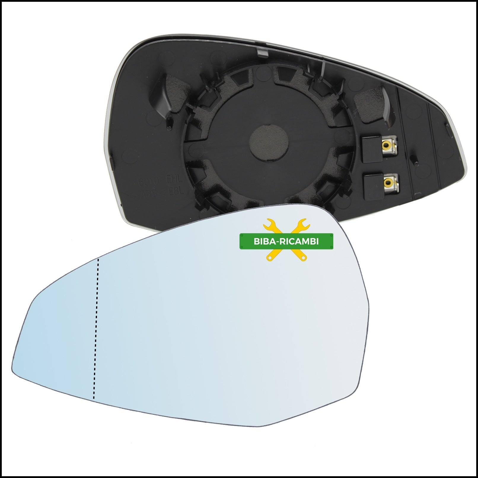 Piastra Specchio Retrovisore Lato Sx-Guidatore Per Audi A5 II (F5) dal 2016> BIBA-RICAMBI