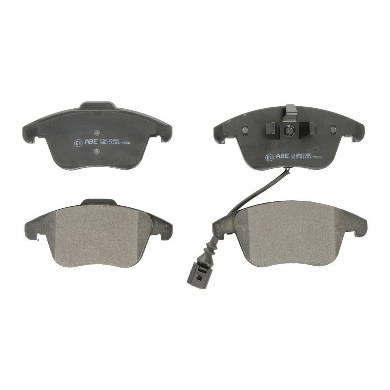 Kit 4 Pasticche Freno Anteriori Compatibile Per Audi Q3 (8UB) 2.0 TDI 140CV ABE