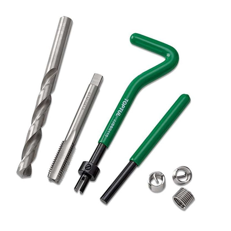 Set 130 Pz Ripristino Filettature Danneggiate | Marca Toptul BIBA-RICAMBI