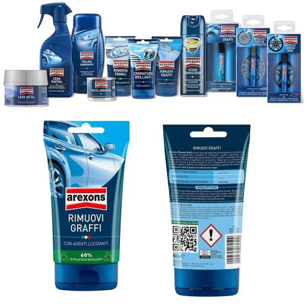 Pasta Rimuovi Graffi Auto Carrozzeria Speciali Microparticelle Arexons - BIBA-RICAMBI