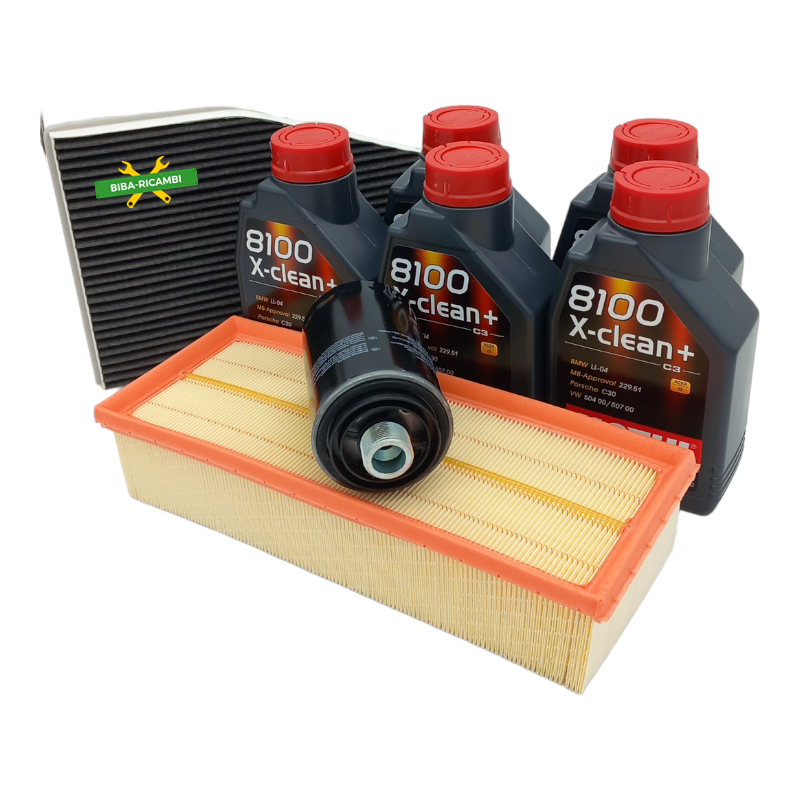 Kit Tagliando Compatibile Per VW Tiguan (5N) 2.0 TSI 132KW-180CV BIBA-RICAMBI