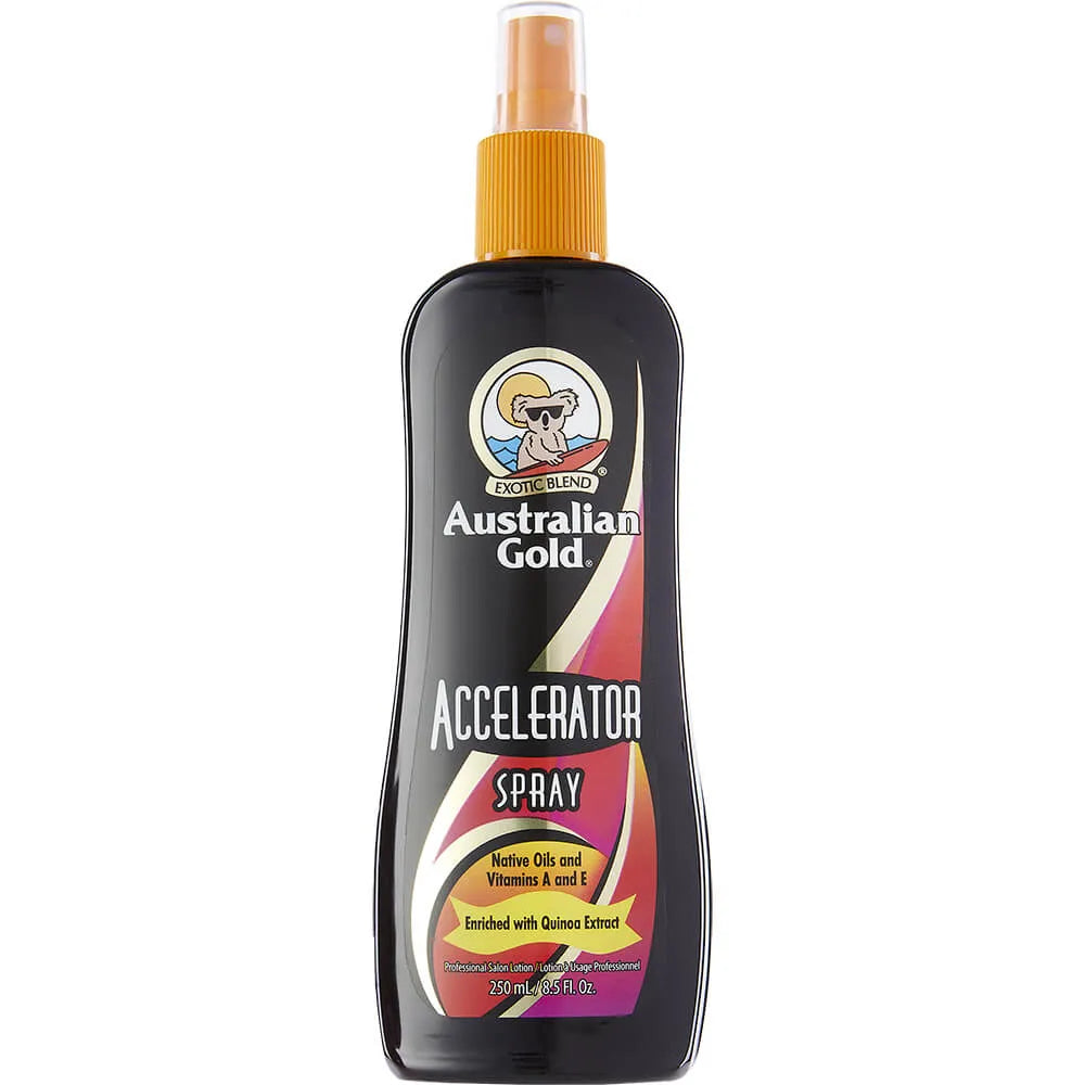 AUSTRALIAN GOLD ACCELERATOR SPRAY DARK TANNING VITAM 250 ML - BIBA-RICAMBI