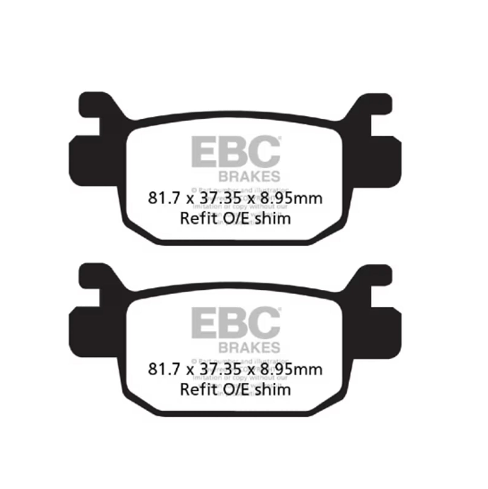 SFAC415 Pastiglie Freno Per Honda SH 125i RA 2010-2014