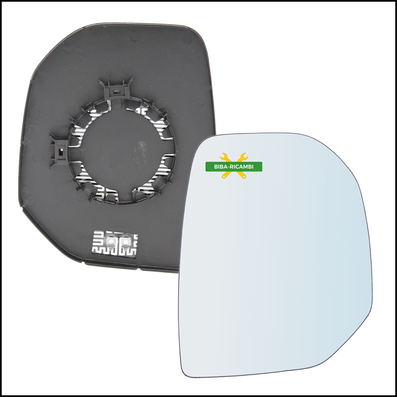 Piastra Specchio Termica Lato Dx-Passeggero Per Peugeot Partner Tepee dal 2008-2012 BIBA-RICAMBI