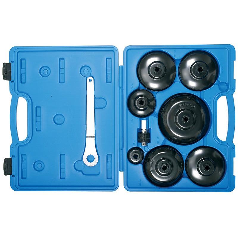 Set 9 Pz Chiavi A Tazza Per Filtro Olio Art.BGS1019 BIBA-RICAMBI