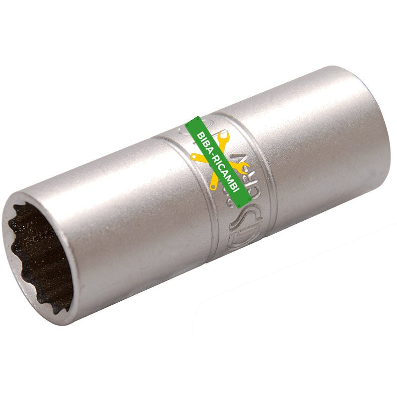 Bussola Per Candele Ø 21 mm Attacco 1/2" Con Gommino Art.BGS2386 BIBA-RICAMBI