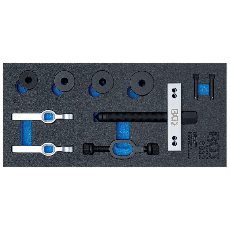 1/3 Modulo Per Carrello: Estrattore Cuscinetti Con Gabbia Per Differenziale Art.BGS6932 BIBA-RICAMBI