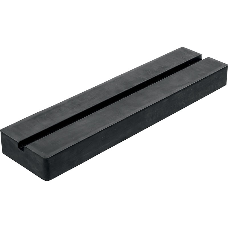 Tampone In Gomma Con Scanalatura Per Sollevatori Automatici 373x100x35 Art.BGS7012 BIBA-RICAMBI