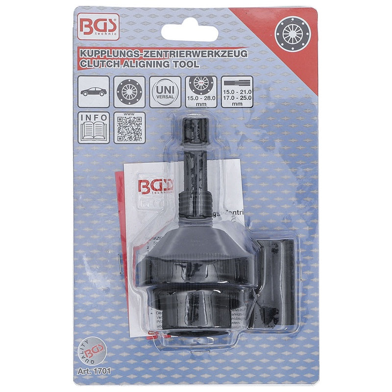 Punzone di Allineamento Frizione Universale per Diametro del Mozzo 15-20 mm art.BGS1701 BIBA-RICAMBI