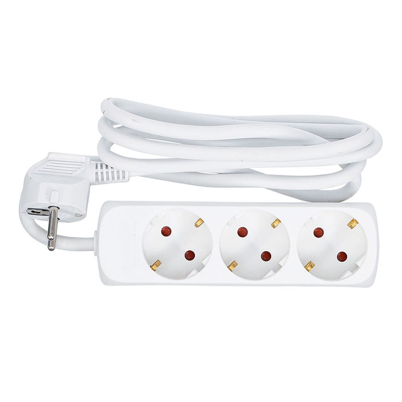 Presa Multipla Lunghezza Cavo 1,4 Metri 6 Prese IP 20 art.BGS3370 BIBA-RICAMBI