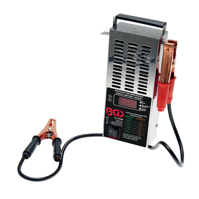 Tester Digitale Carica Batterie art.BGS63500 BIBA-RICAMBI