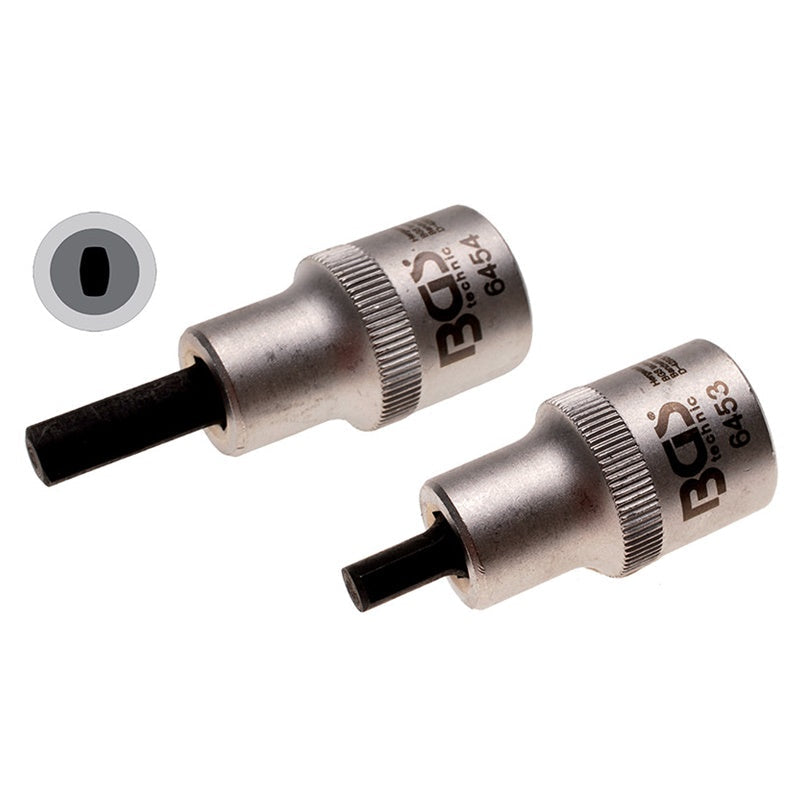 Set 2 Bussole di Espansione per Morsetto Sospensioni con Struttura a Molla BGS6455 BIBA-RICAMBI